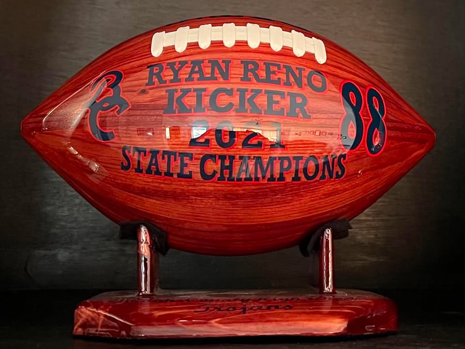 Handmade champion football